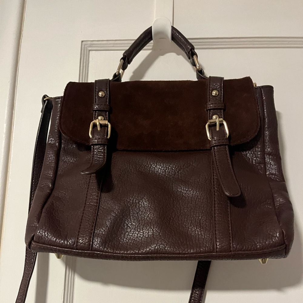Burgundy crossbody